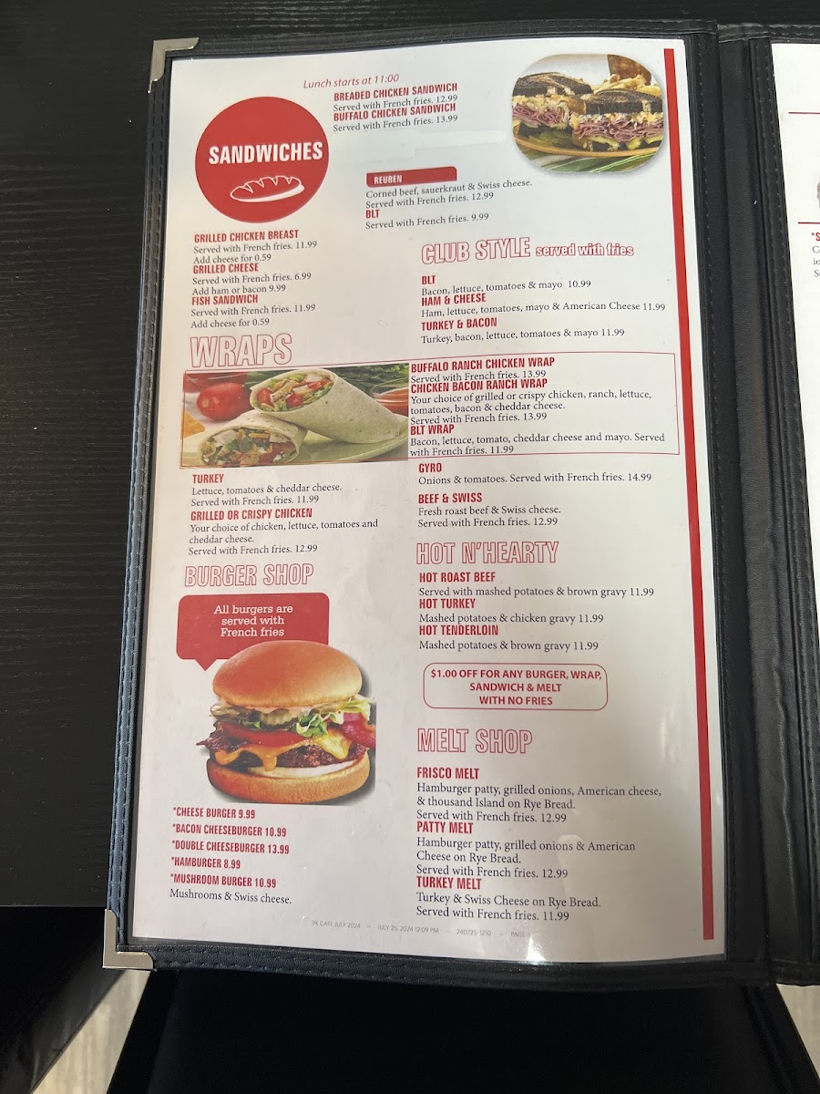 Menu Pk Cafe Formerly Kersh Cafe-7